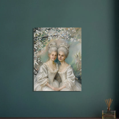 Poster personnalisable - Blanche & Adèle