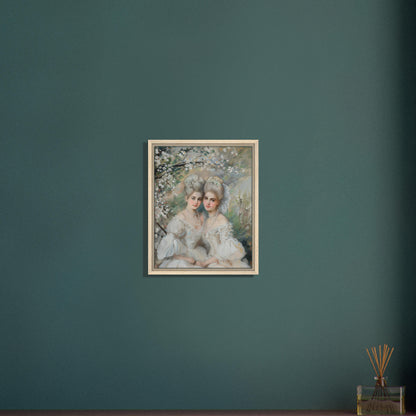 Canvas personnalisable - Blanche & Adèle