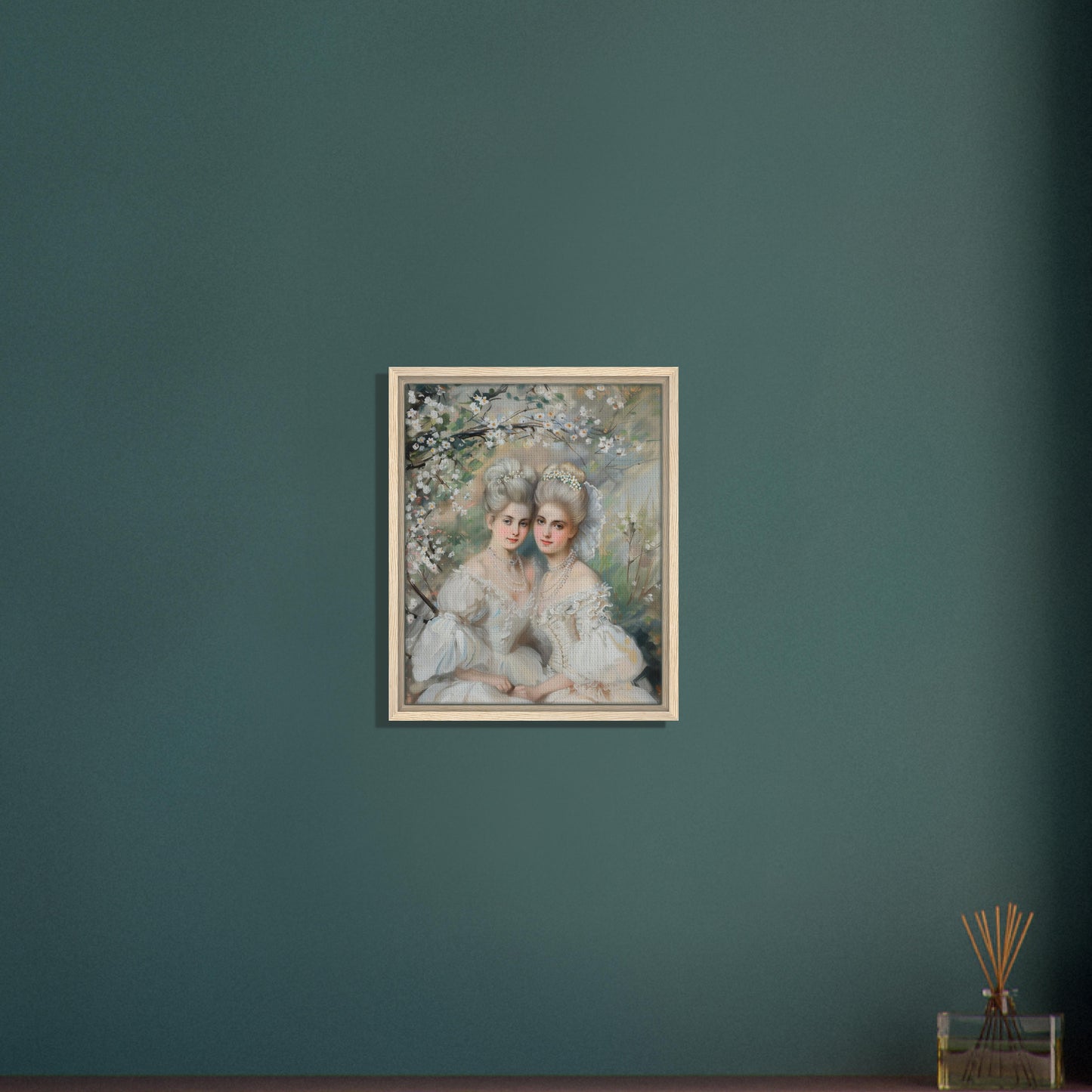 Cadre personnalisable - Blanche & Adèle