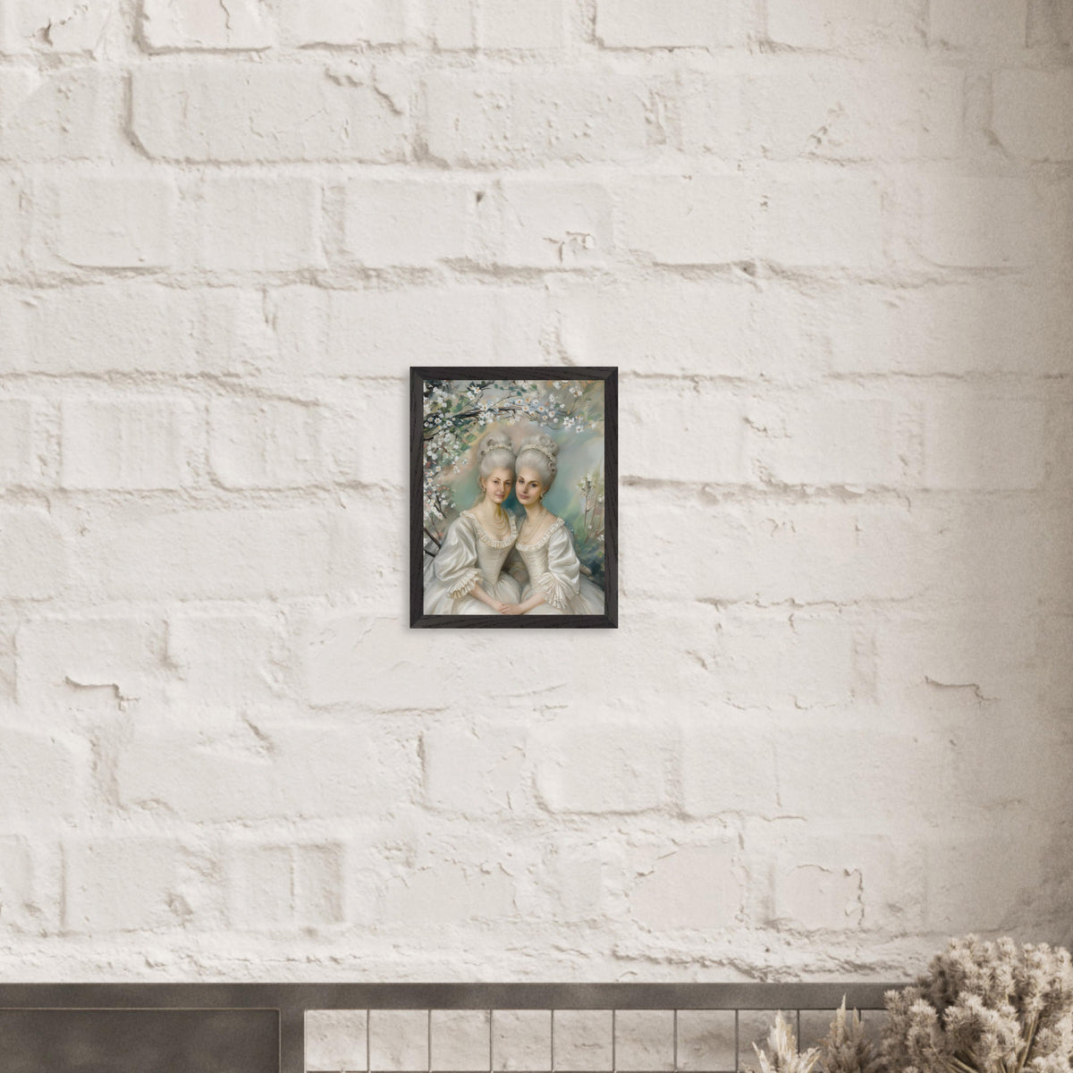 Custom Framed Poster - Blanche & Adèle