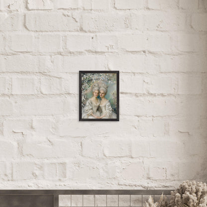 Custom Framed Poster - Blanche & Adèle
