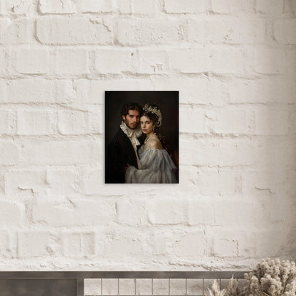 Poster personnalisable - Lucie & Victor