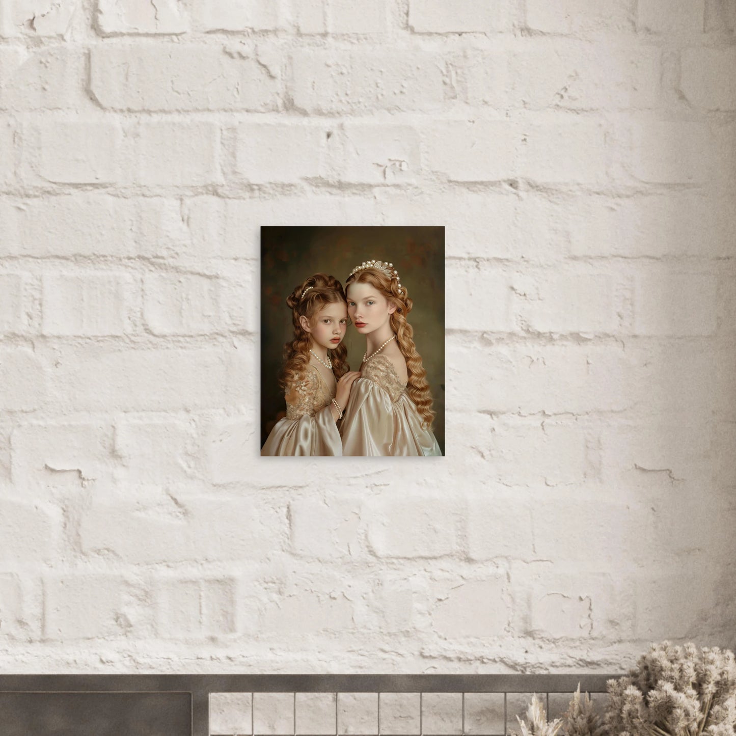 Poster personnalisable - Catherine & Fille