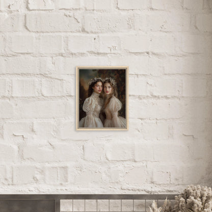 Portrait personnalisable - Anastasia & Lucrezia