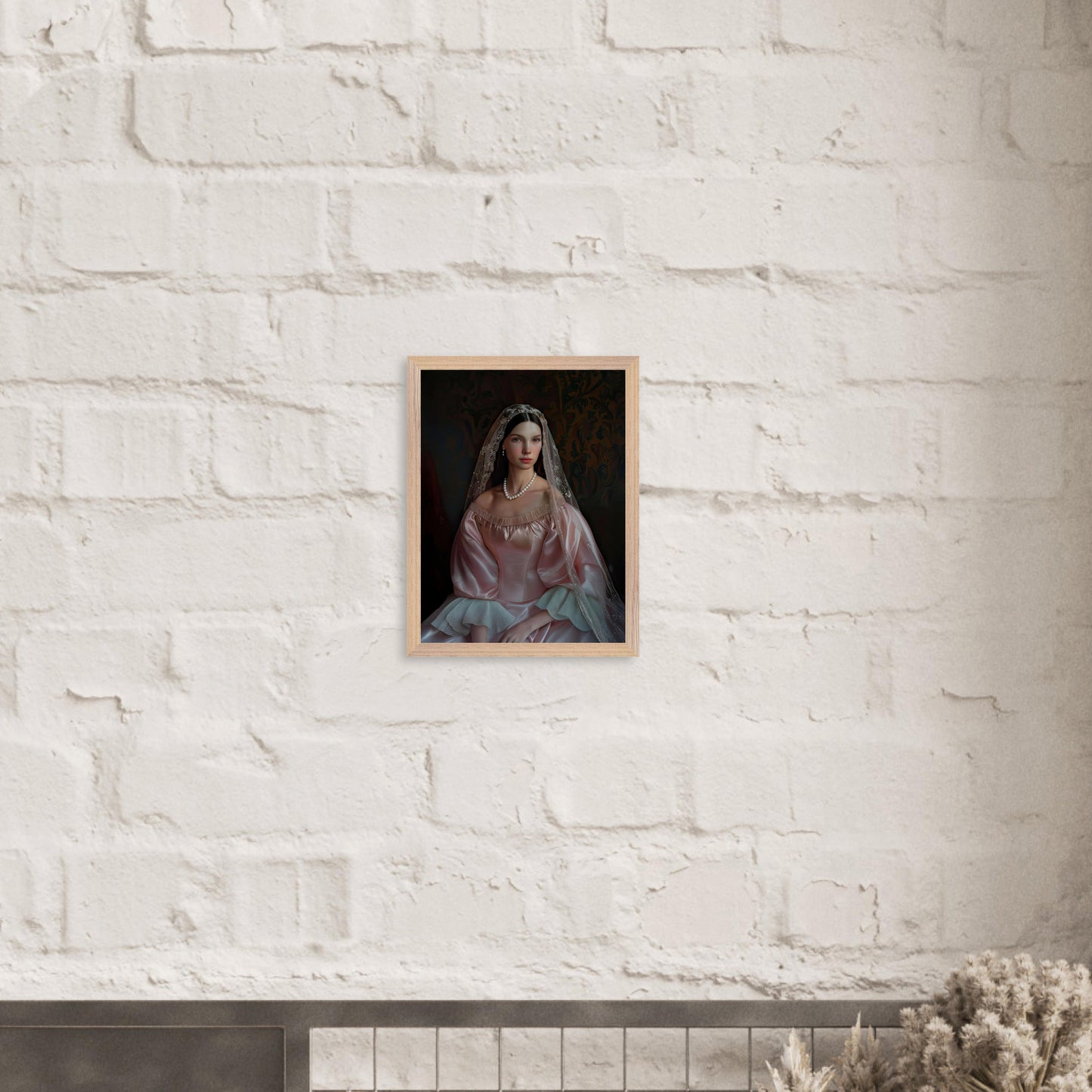 Cadre personnalisable - Rose