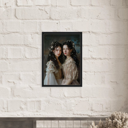 Portrait personnalisable - Estelle & Gisèle