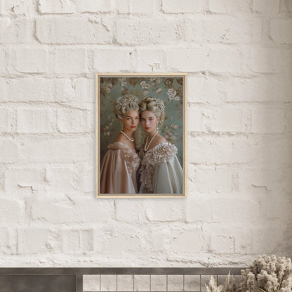 Portrait personnalisable -Eléonore & Laure