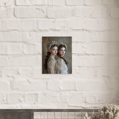 Poster personnalisable - Mira & Soeur