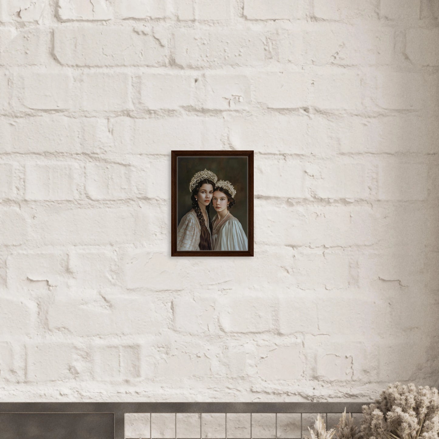 Portrait personnalisable - Amandine & fille