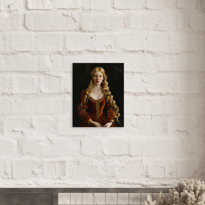 Poster personnalisable - Blanche