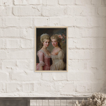 Portrait personnalisable - Diane & Apolline