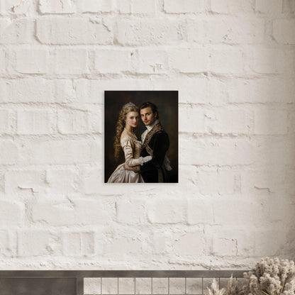 Poster personnalisable - Léa & Henri