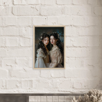Portrait personnalisable - Estelle & Gisèle
