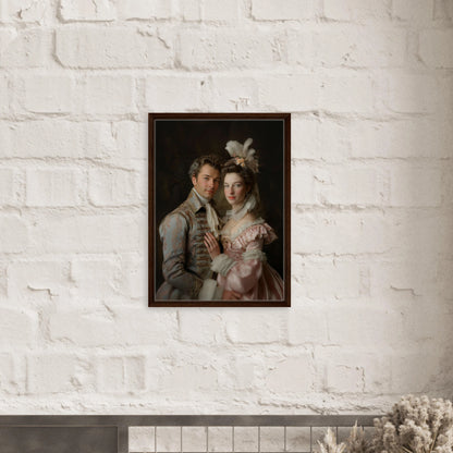Portrait personnalisable - Alfonso&Geneviève
