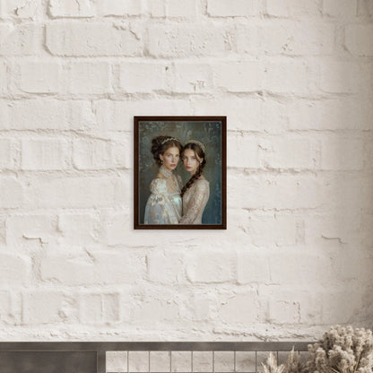 Portrait personnalisable - Mathilde & Fille