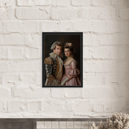 Portrait personnalisable - Stanislas&Tatianna