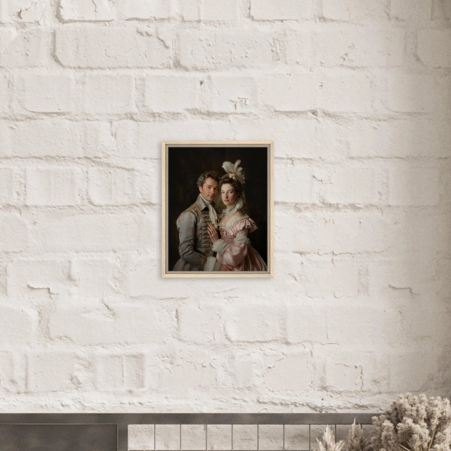 Portrait personnalisable - Alfonso&Geneviève