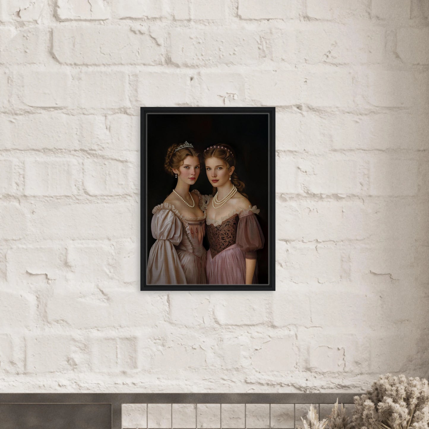 Portrait personnalisable - Aliénor & Athénaïs