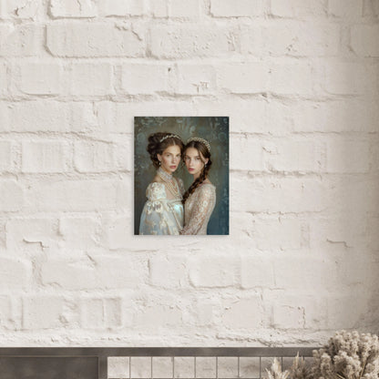 Poster personnalisable - Mathilde & Fille