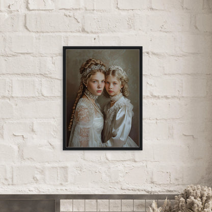 Portrait personnalisable - Henriette & Fille
