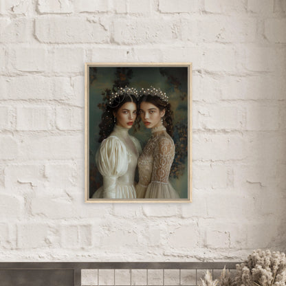 Portrait personnalisable - Gabrielle & Hortense