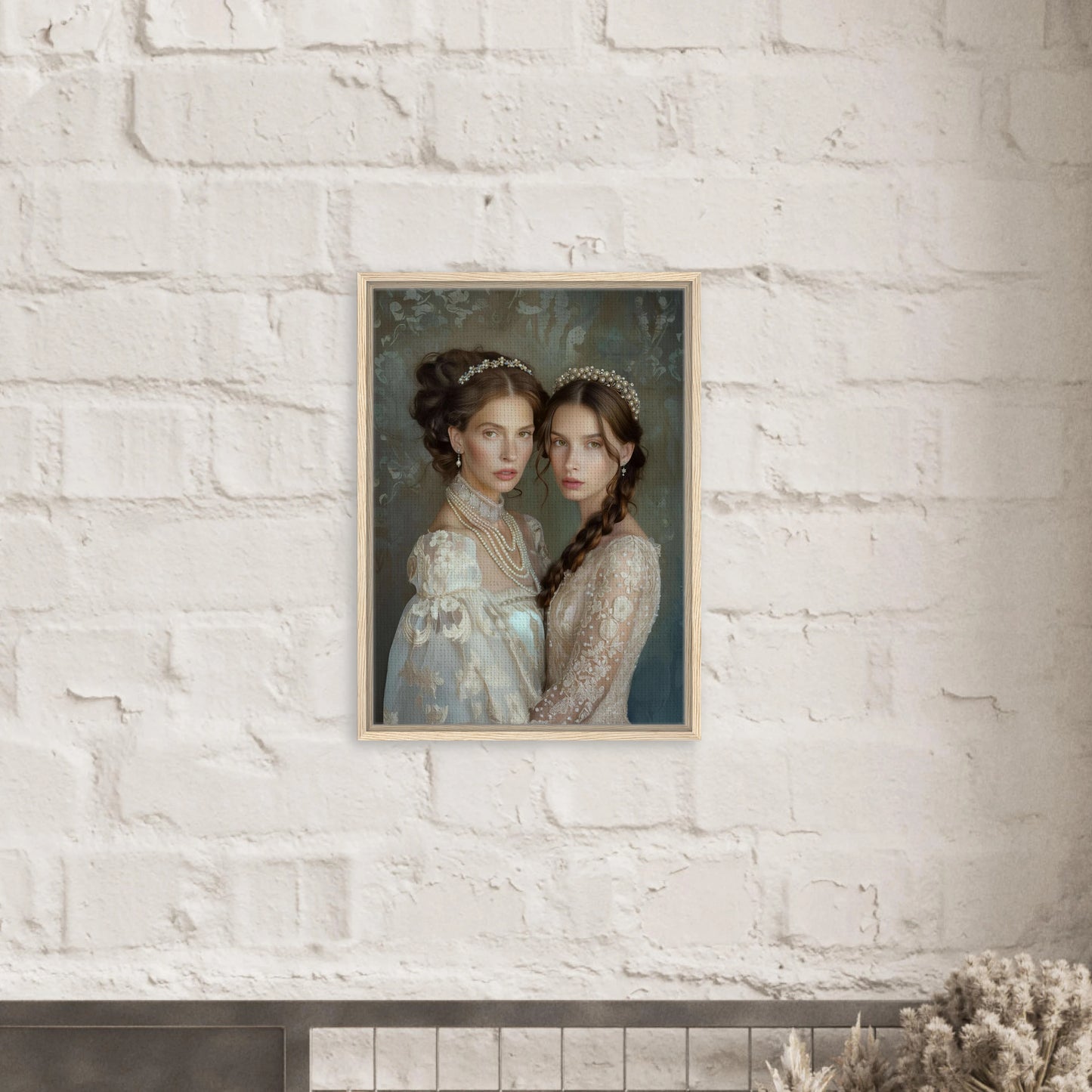 Portrait personnalisable - Mathilde & Fille