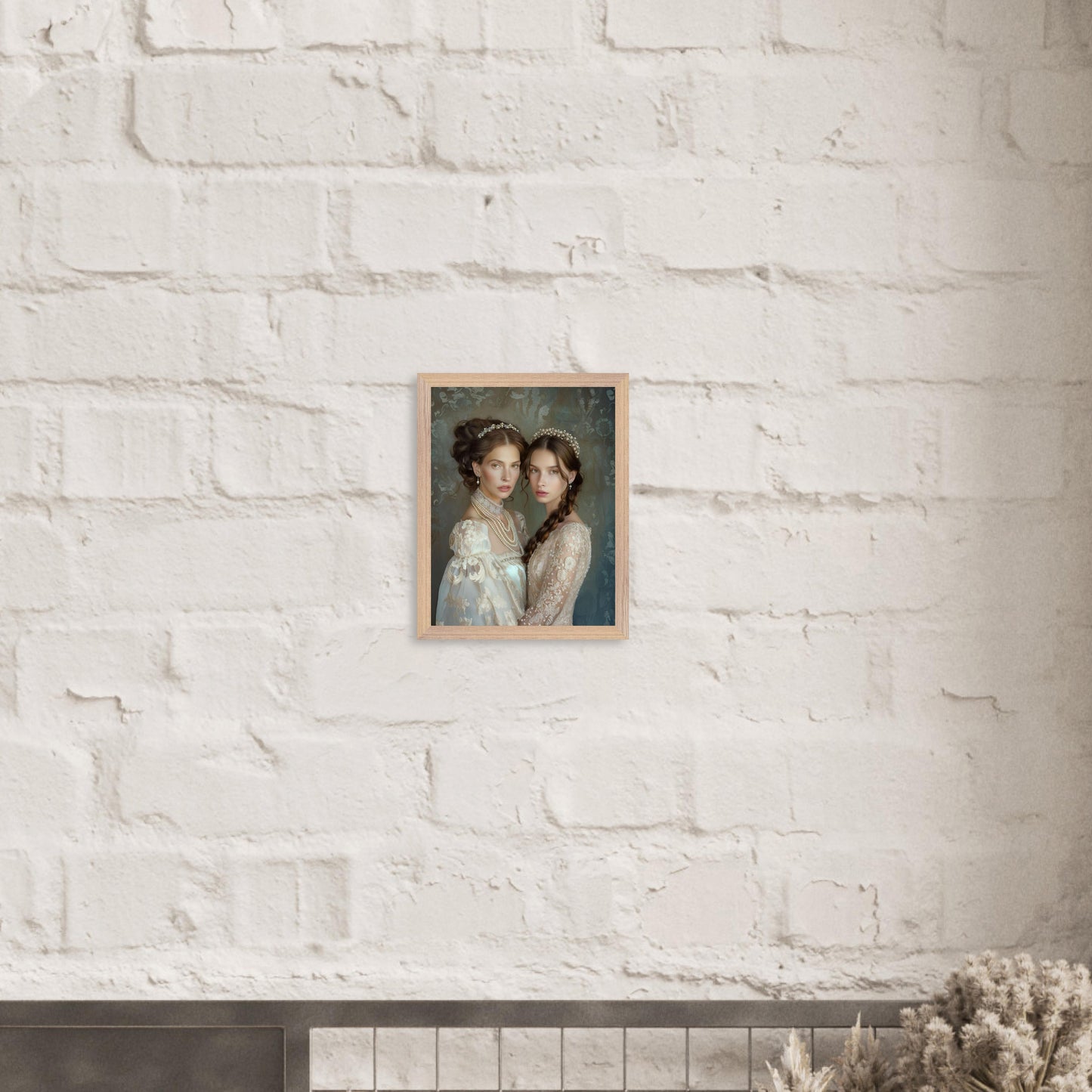 Cadre personnalisable - Mathilde & Fille