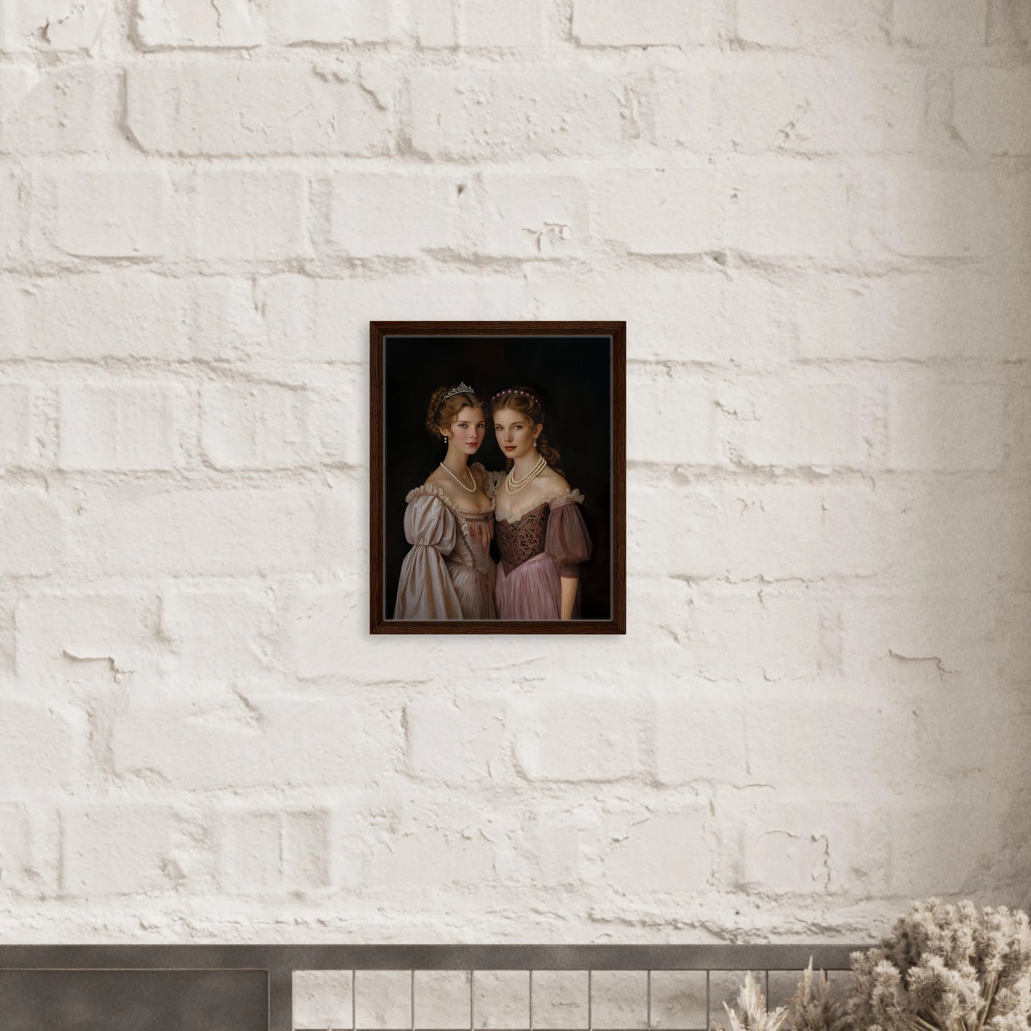Portrait personnalisable - Aliénor & Athénaïs