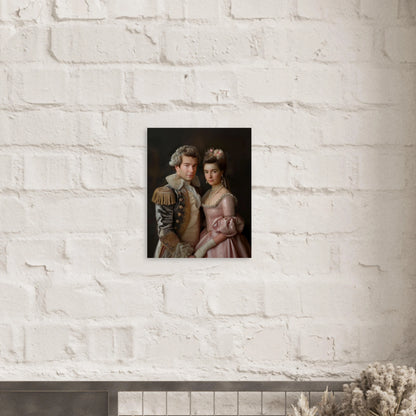 Poster personnalisable - Tatiana & Stanislas