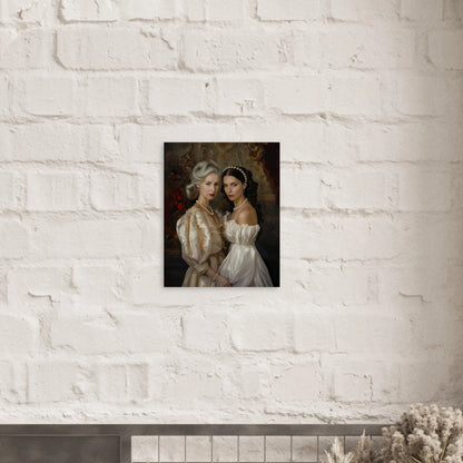 Poster personnalisable - Dalia & Lila