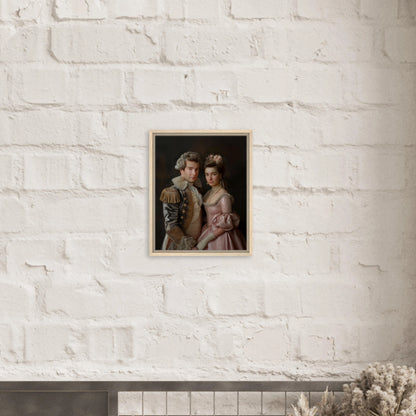 Portrait personnalisable - Tristan&Blanche