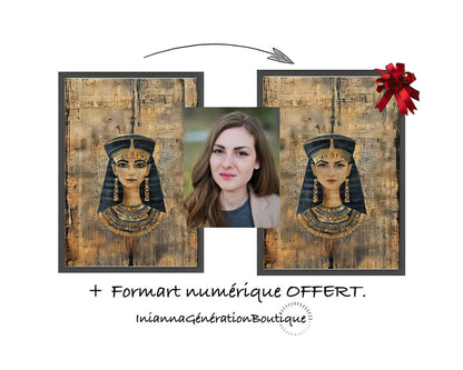Portrait personnalisable - Nefartari
