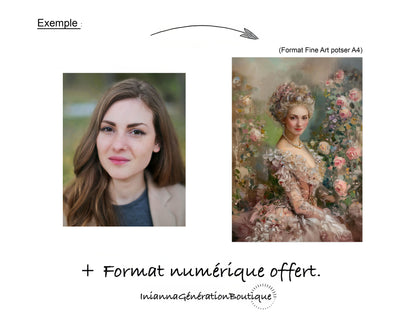 Poster personnalisable - Céline