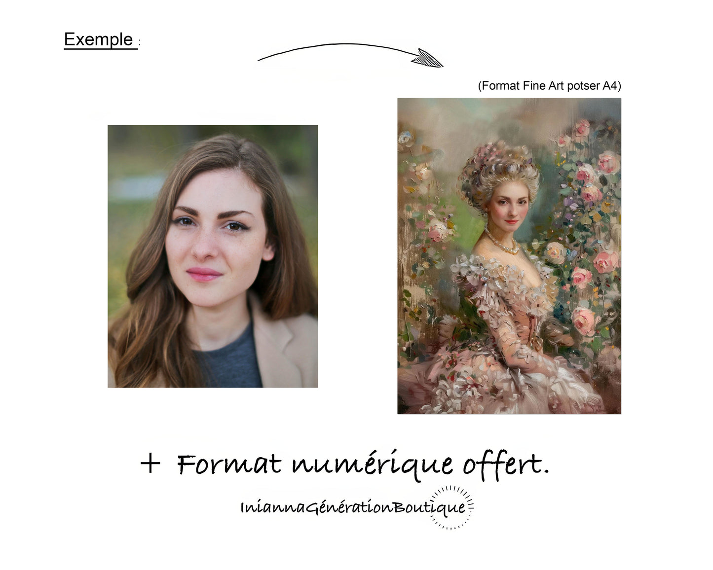 Poster personnalisable - Apolline