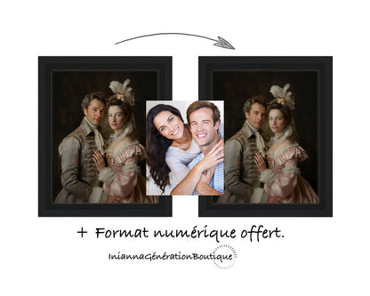 Poster personnalisable - Geneviève & Alfonso