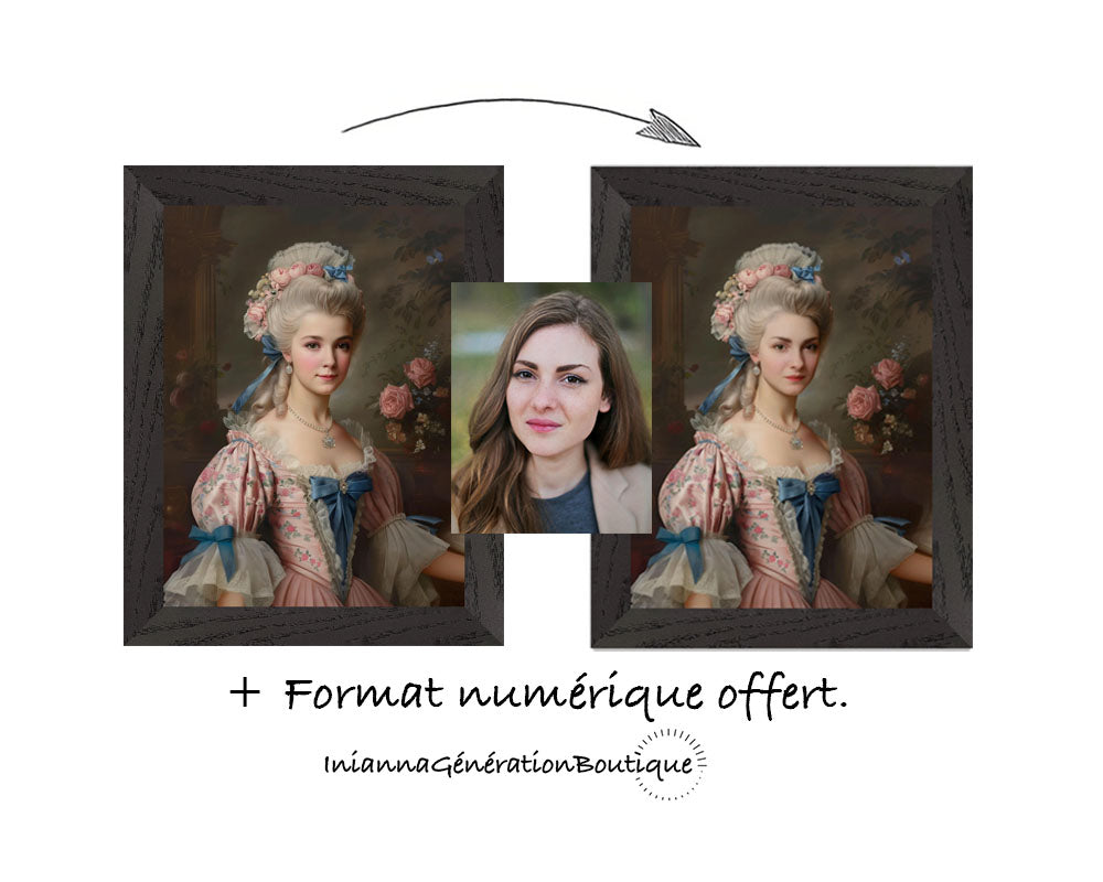 Portrait personnalisable - Béatrix