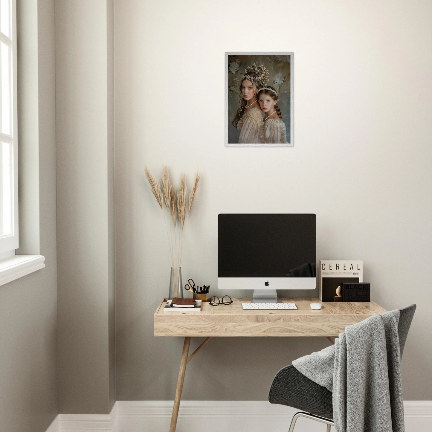 Portrait personnalisable - Marion & Fille