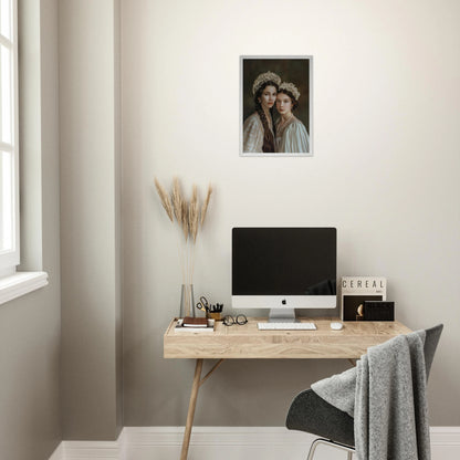 Portrait personnalisable - Amandine & fille