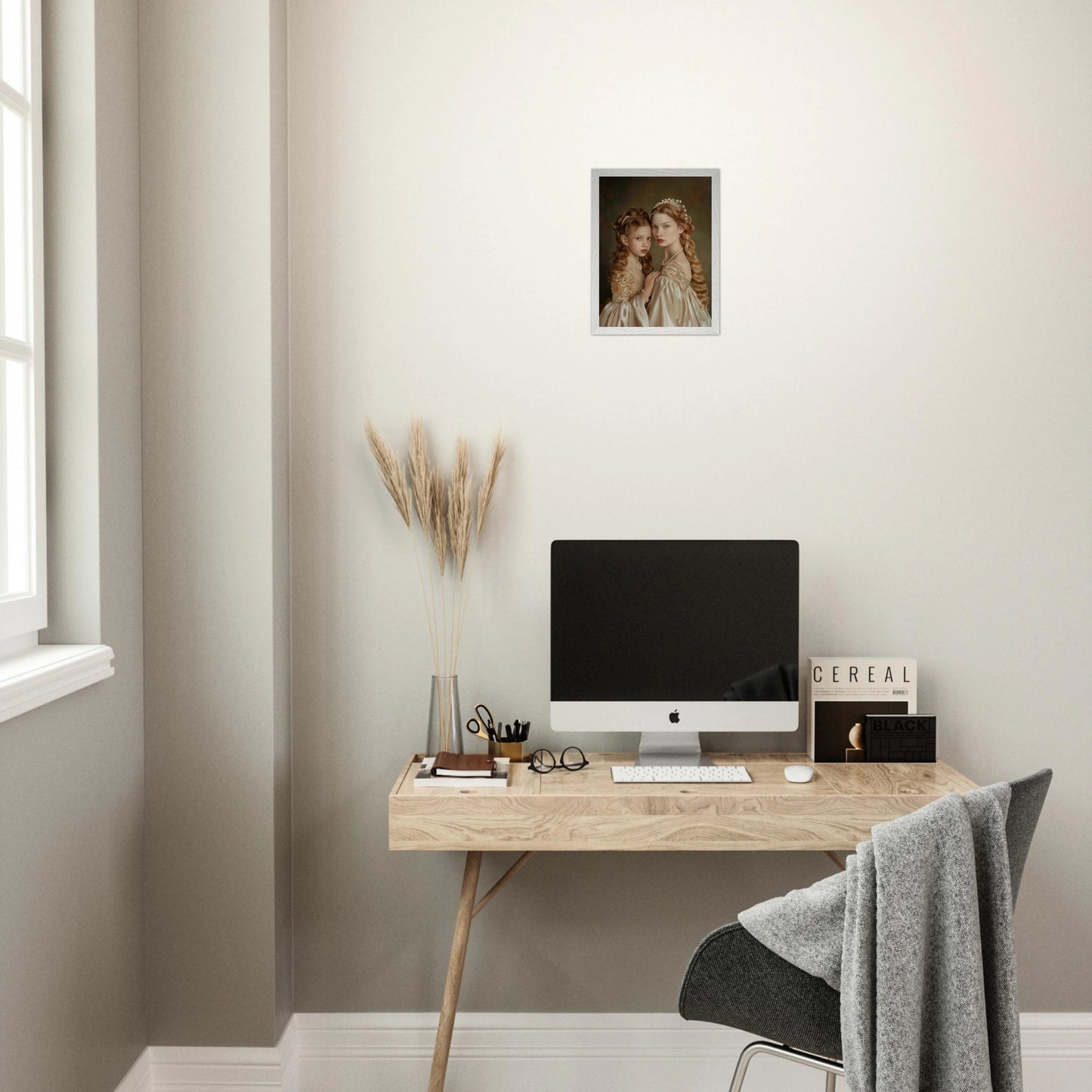 Portrait personnalisable - Catherine&Fille
