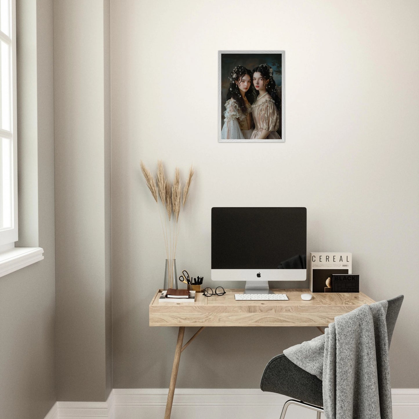 Portrait personnalisable - Estelle & Gisèle