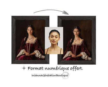 Cadre personnalisable - Isabelle