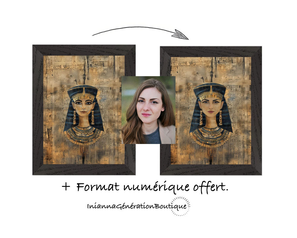 Cadre personnalisable - Neferet