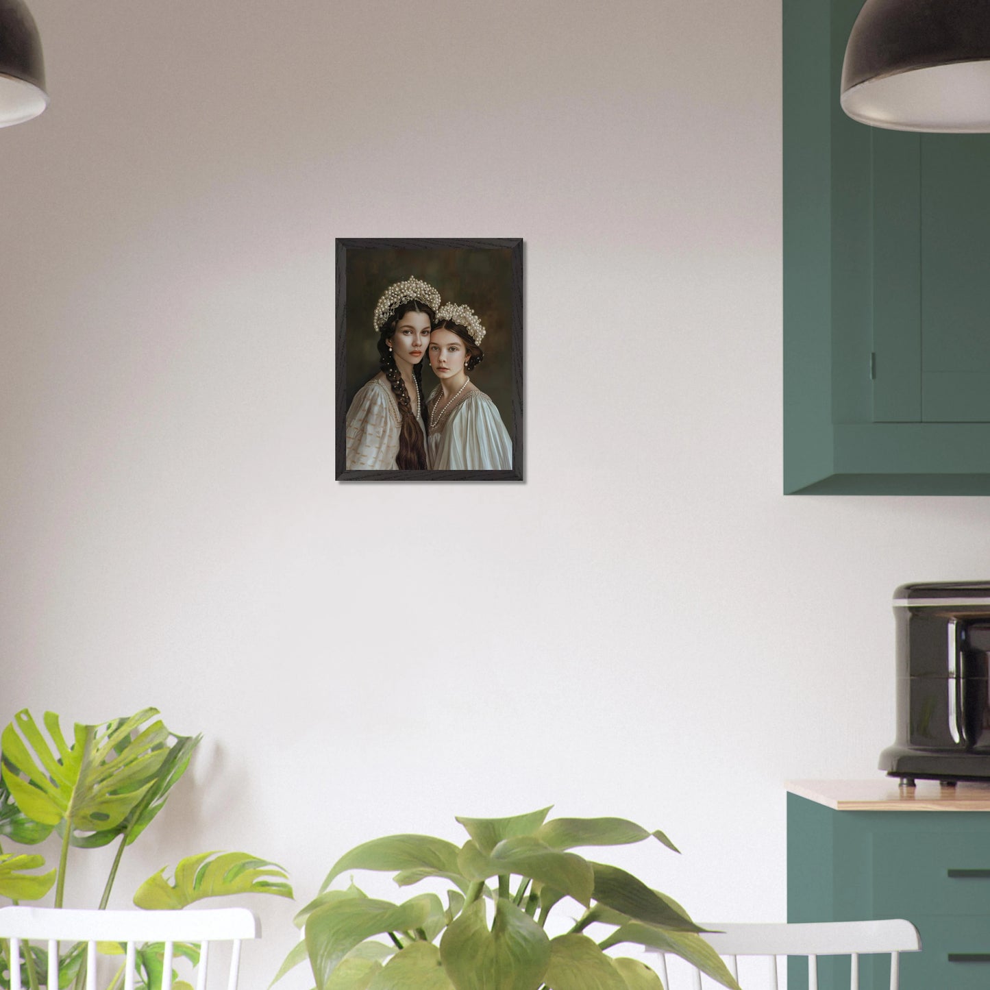 Portrait personnalisable - Amandine & fille