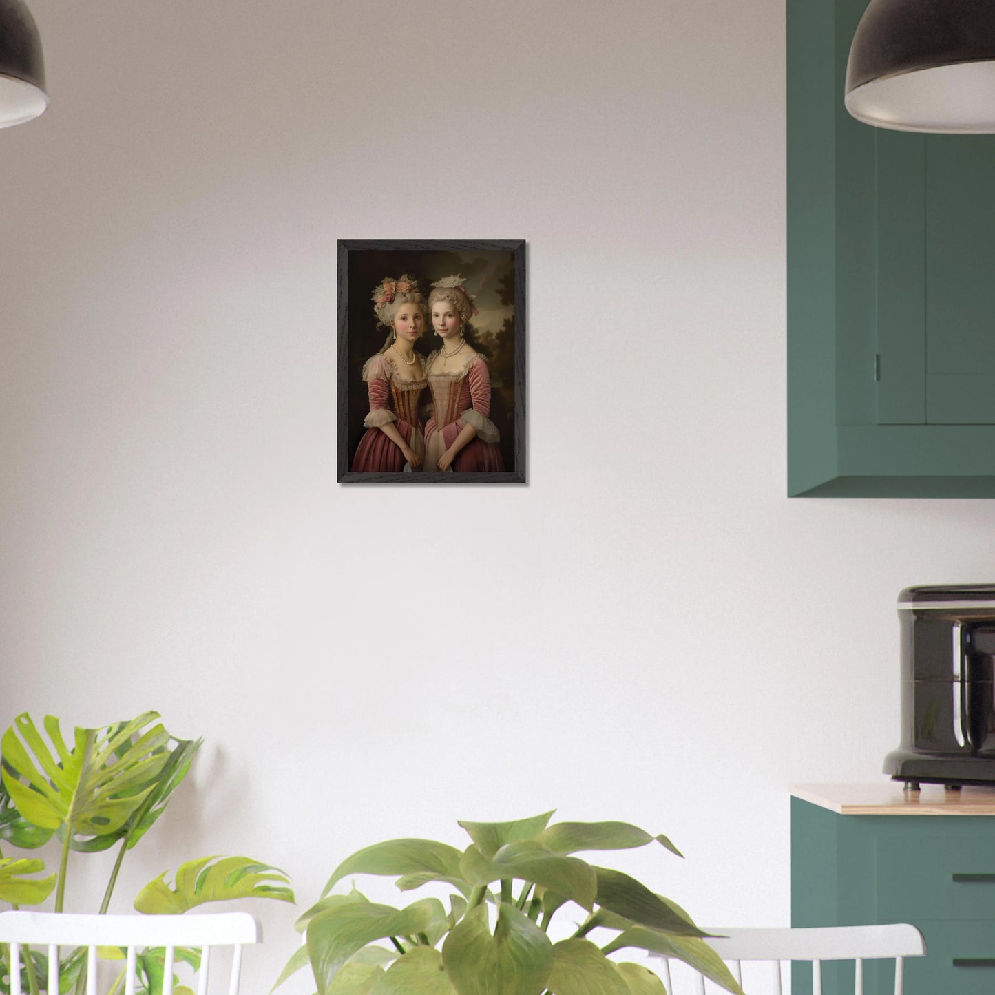 Portrait personnalisable - Agnès & Mathilda