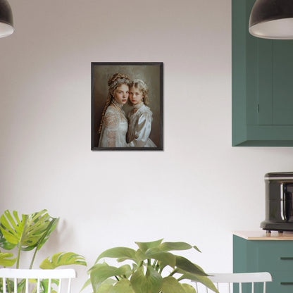 Portrait personnalisable - Henriette & Fille