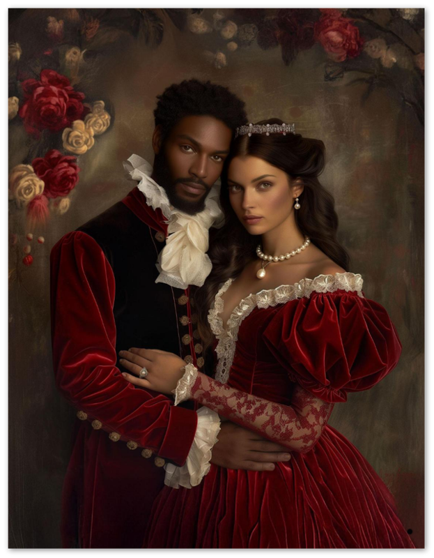 Poster personnalisable - Lila & Aurélien