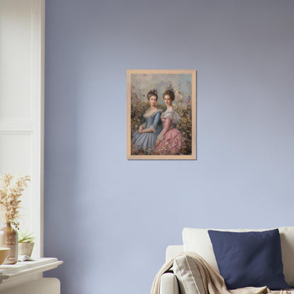 Custom Framed Poster - Philippine & Louise