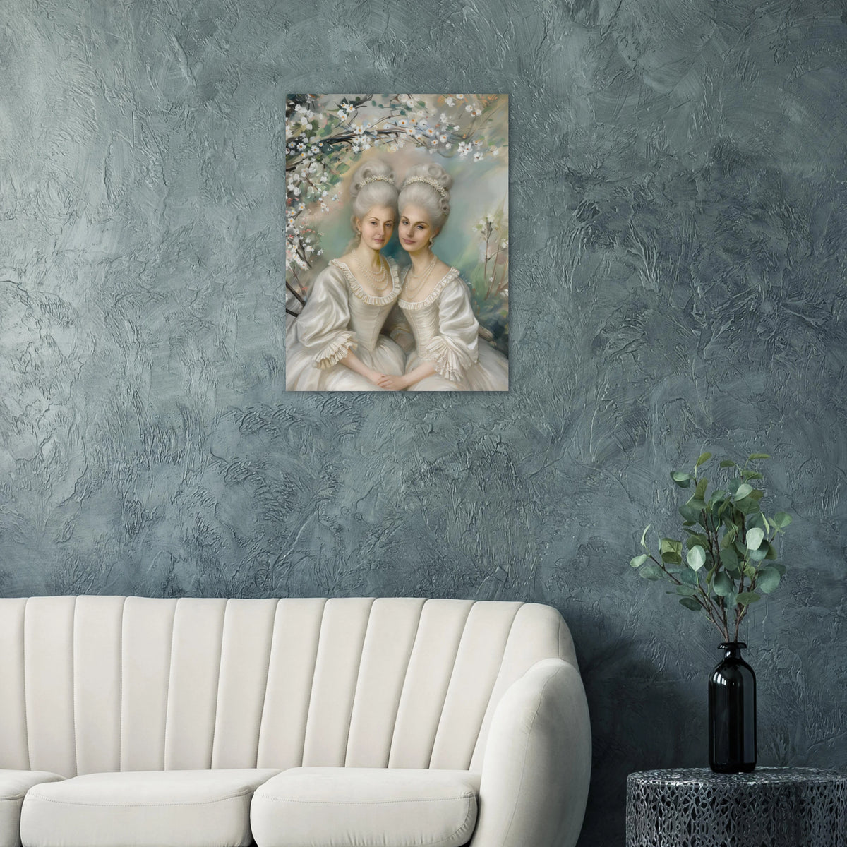 Poster personnalisable - Blanche & Adèle