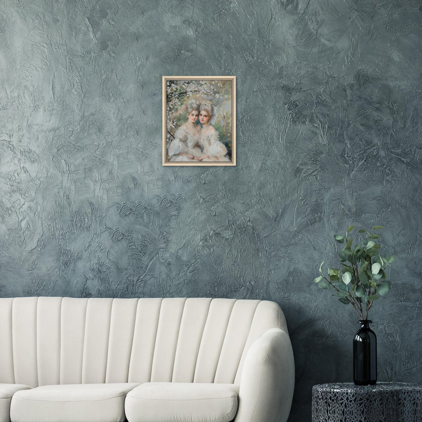 Canvas personnalisable - Blanche & Adèle