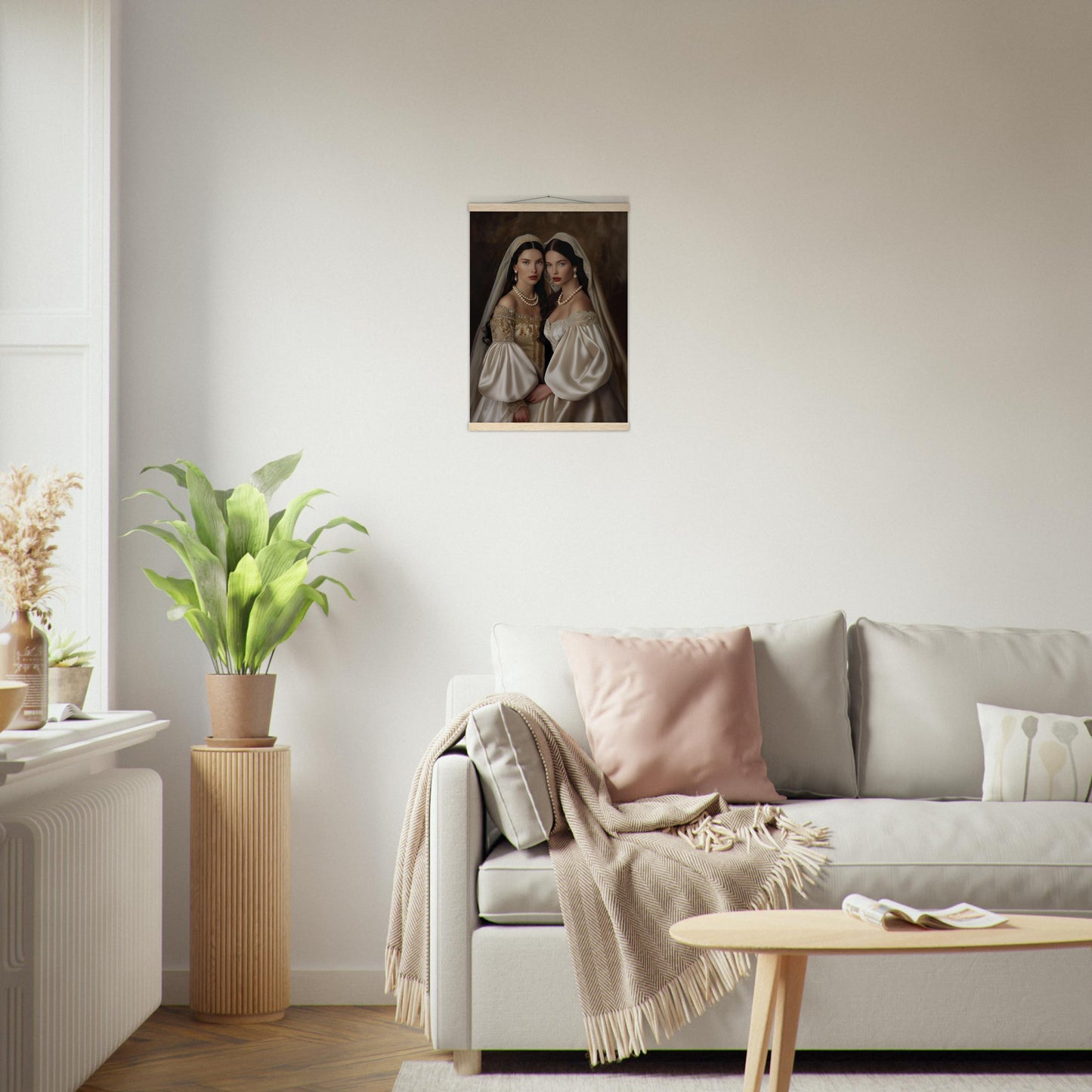 Poster personnalisable - Les Soeurs voilées